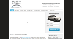 Desktop Screenshot of brendanconlanautomobiles.net